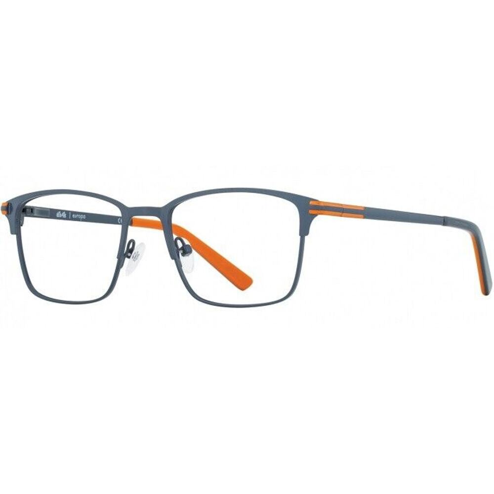 EUROPE DB4K MVP C1 BLUE STEEL METAL ORANGE EYEGLASSES FRAMES 48-17-130